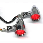For Honda Shadow VT750 VT1100 Bullet Chrome Motorcycle Led Turn Signals Light Us. Fixed Price $21.21.