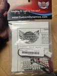 Harley Fl Softail Electra Glide Custom Dynamics Rear Fender Tip Led Light Red. Fixed Price $39.99.