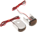 Alloy Art Fender Strut Led Marker Lights Chrome With Red Smoke Lens DSL-2. Fixed Price $182.90.