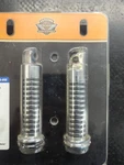 Genuine Harley Edge Cut Footpeg ( 49312-10) Black. Fixed Price $50.00.