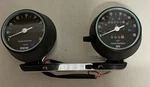 Harley Davidson Mph Speedo/tach With Mounting Bracket & Blue Hi Beam Indicator. Fixed Price $190.00.
