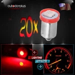 20X Red 5050 Smd Led Bulbs 1815 1895 BA9S Interior Light For Car Map Dome Lamp. Fixed Price $8.52.