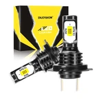 2X H7 Led Headlight Bulb Kit High Low Beam 80000LM Super Bright 6500K White. Fixed Price $16.19.