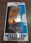 Drag Specialties Front Fender Tip Amber Light Touring Softail Harley DS-719933. Fixed Price $20.35.