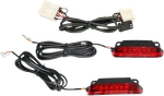 Custom Dynamics Led Saddlebag Lid Rail Light Bars Red CD-LR-09-R. Fixed Price $79.95.