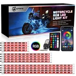 8/12PODS Motorcycle Rgb Led Neon Under Glow Lights Strip Kit For Harley Honda Us. Fixed Price $79.98.