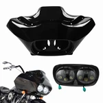Front Headlight Fairing & Dual Fit For Harley Road Glide Fltr 98-13. Fixed Price $309.99.