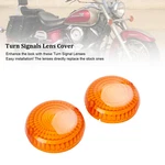 Front/rear Turn Signals Lens Cover Fits Yamaha V-STAR1100 XVS650 Road Amber. Fixed Price $14.85.