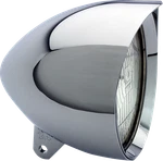 Headwinds Headlight Housing 4-1/2 Inch Vampire Concours Bullet Chrome. Fixed Price $405.55.