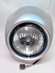 Harley Vrscdx Vrod Headlight Visor/bracket/lamp Silver 68111-11BHT. Fixed Price $395.00.