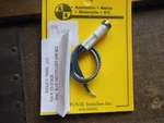 #ev Hd Harley Davidson Blue Indicator Light 12 Volt Chrome Bezel DS-373828. Fixed Price $12.90.