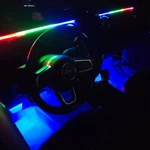 Led Strip Lights Custom Dash Interior Lighting Car Kit Waterproof. Fixed Price $99.99.