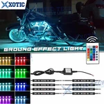 8X Rgb Led Motorcycle Ground Effect Neon Glow Light Strips For Harley Davidson. Fixed Price $32.99.