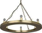 Ciro Chandelier-antique Brass Elegant Lighting. Fixed Price $3225.00.