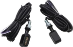 Drag Specialties Smoke/amber Black 2040-2777. Fixed Price $173.63.