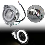 5 Motorcycle Bike Chrome Bullet Headlight Spot Fog Lamp Bulb For Harley Chopper. Fixed Price $38.65.