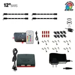 Cyron Led Multicolor Rgb Tv Accent Cabinet Kit Lighting, 4 X 12" Bars. Fixed Price $54.99.