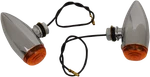 Drag Specialties DS-282040 Smooth Amber Markr Lights. Fixed Price $46.75.