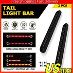 2X 10" Led Trailer Truck Flowing Stop Turn Signal Brake Tail Light Bar Strip Drl. Fixed Price $18.99.