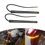 Motorcycle Sequential Amber Led Fork Turn Signal Light Strip Harley Honda 2X. Fixed Price $16.97.