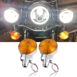 2PCS Led Front Flat Motorcycle Turn Signal Light Lamp For Harley Touring Electra. Fixed Price $59.99.