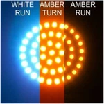 Letric Lighting Bullet Switchback Led Turn Signal Inserts LLC-D7SWAA. Fixed Price $110.35.