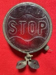 Antique Stop Brake Light Glass Lens Motorcycle Hot Rod Accessory. Fixed Price $495.00.