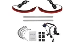 Custom Dynamics Low Profile Led Saddlebag Lights Red #CD-IND-SPR-V2-R Indian. Fixed Price $219.95.