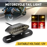 Motorcycle Rear Led Turn Signals Brake License Plate Integrated Tail Light Kit 1. Fixed Price $15.19.