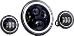 Letric Lighting Co LLC-ILHK-7BH 7-INCH Led Headlight With Passing Lamps For. Fixed Price $382.02.