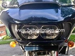 2015 Harley Davidson Road Glide Custom Chrome Fairing Grills Screens Vents Mesh. Fixed Price $24.99.