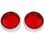 Custom Dynamics Probeam Bullet Bezel Turn Signal Adapters - Chrome/red Lens. Fixed Price $36.03.