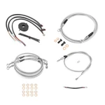16" Handlebar Brake Clutch Tbw Throttle Cable For Harley Road Electra Glide Abs. Fixed Price $107.99.
