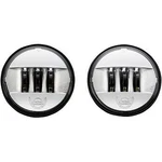 Custom Dynamics PB-45-C Chrome 4.5" Probeam Led Passing Lamps For Harley. Fixed Price $329.95.