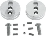 Show Chrome Turn Signal Relocation Inserts For Driving Light Kits 55-122T. Fixed Price $25.99.