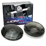 Smoked Lens Turn Signal Light Flat Covers For Harley Davidson Motorcycle. Fixed Price $12.09.