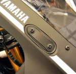 New Rage Cycles Mirror Block Off Plates Yam R3-MBO. Fixed Price $51.09.