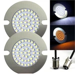 Eagle Lights 3.25IN Gen Ii Front Led Turn Signal Kit White Drl Harley-davidson. Fixed Price $99.99.