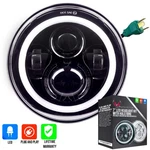 Eagle Lights 7IN Led Headlight W Halo Ring Gen Black Harley-davidson Indian. Fixed Price $219.99.