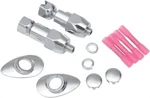 Drag Specialties 2020-0410 Chrome Rear Turn Signal Relocation Kit 03-17 Softail. Fixed Price $74.85.